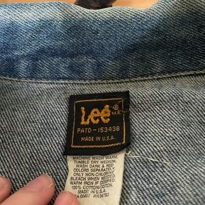 Lee jean jacket